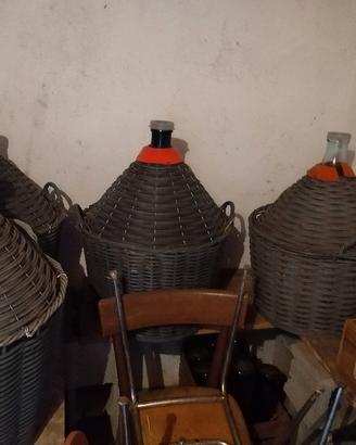 damigiane semi nuove 54 l