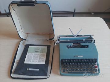 MACCHINA SCRIVERE PORTATILE OLIVETTI lettera 22
