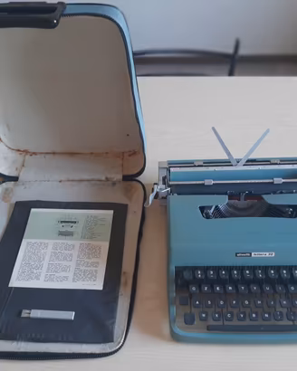 MACCHINA SCRIVERE PORTATILE OLIVETTI lettera 22