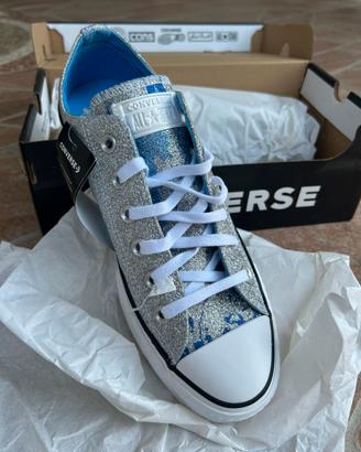 Converse NUOVE ed. LIMITATA con cartellino Silver
