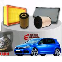 kit tagliando golf6 105cv + silent block dx