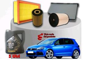 kit tagliando golf6 105cv + silent block dx