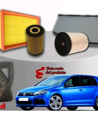 kit tagliando golf6 105cv + silent block dx