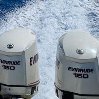 Coppia motori Evinrude e tec 150 cv