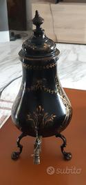 Caffettiera antico Samovar in ottone e rame 