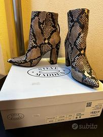 Stivaletti Steve Madden Renn Tan Snake 37 donna