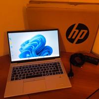 HP Elitebook 840 G7 I5 10th 16/256 tenuto bene