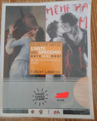 Libro di storia dell'arte L'ARTE ALLO SPECCHIO