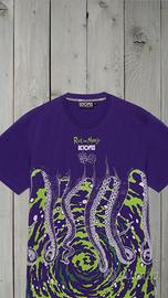 Octopus maglia viola sale