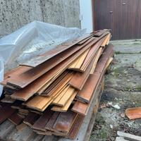 Stock 200 Perline circa, in Legno Massello Vintage