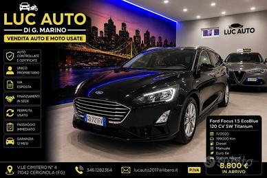 Ford Focus 1.5 EcoBlue 120 CV SW titanium