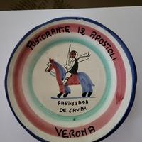 Piatto buon ricordo 12 Apostoli Verona