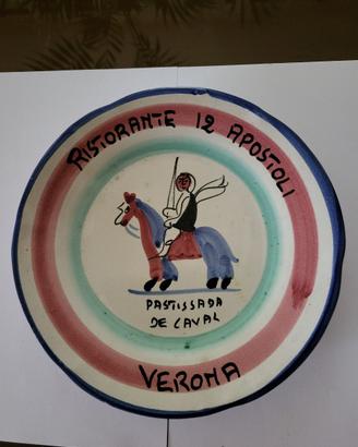 Piatto buon ricordo 12 Apostoli Verona