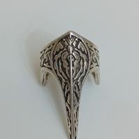 anello argento uomo gotico 
