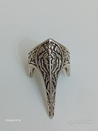 anello argento uomo gotico 