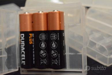 Contenitore batterie AA