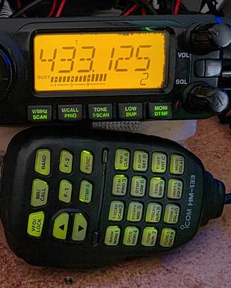 Veicolare Icom IC E208 dual band