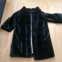 giaccone pelliccia ecologica