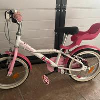 Bicicletta bambina 4-6 anni Btwin Decathlon rosa