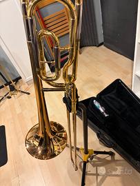 Yamaha YSL-448G Trombone Tenore Sib/Fa Come Nuovo