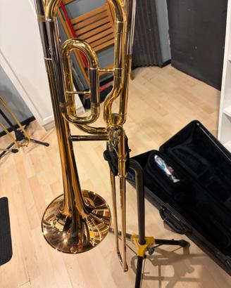 Yamaha YSL-448G Trombone Tenore Sib/Fa Come Nuovo