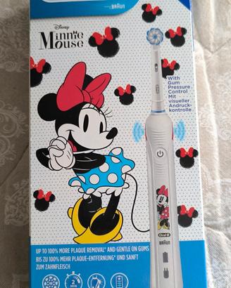 spazzolino elettrico Orale B junior Minnie