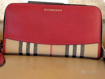 Portafoglio burberry 