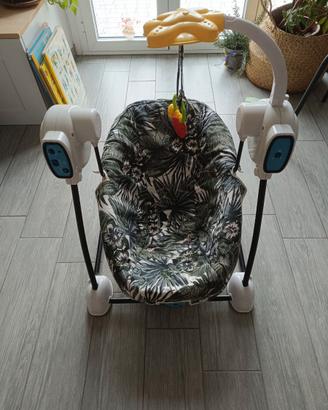 Dondolino sdraietta con oscillazione automatica