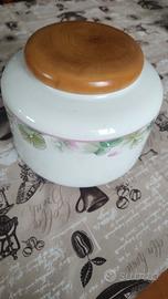 Porta biscotti in ceramica nuovo