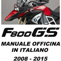 Manuale Officina F800-700-650GS-ADV 2008>2015