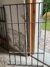 Inferriata di ferro colore nero