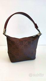 Pochette monogram stile Gucci mini bag vintage