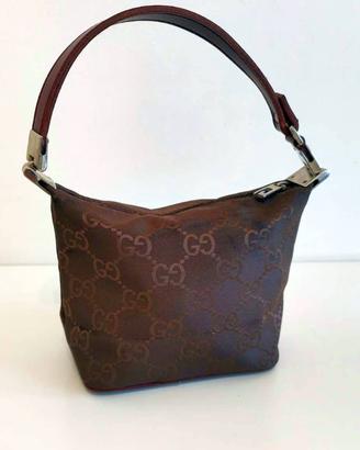 Pochette monogram stile Gucci mini bag vintage