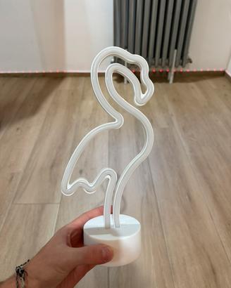 Led a forma di fenicottero