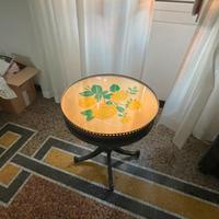 Tavolino rotondo antico