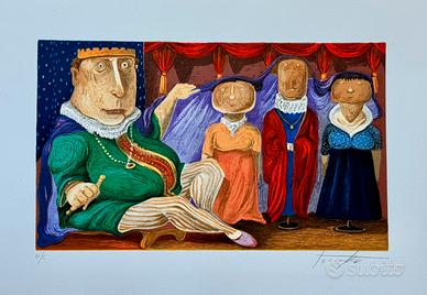 Serigrafia originale firmata Procopio