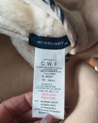 tutina neonato Burberry 