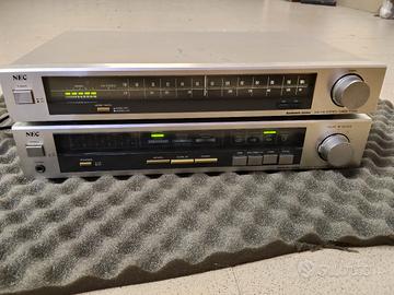 Nec A330E + T341E Amplificatore e Tuner  Japan 