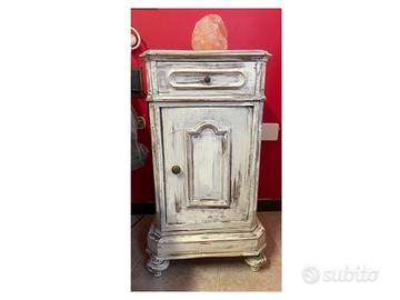 Coppia comodini shabby