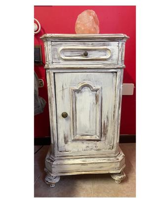 Coppia comodini shabby