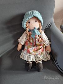 bambola originale Holly Hobbie anni 70 maxi format