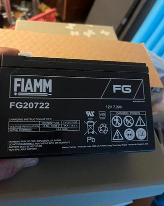 Batteria al Piombo FIAMM  FG20722