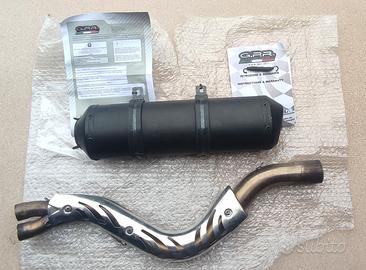 Scarico 2 in 1 Husqvarna 610/410