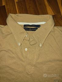 Polo Tommy Hilfiger Uomo Beige Vintage - Taglia XL
