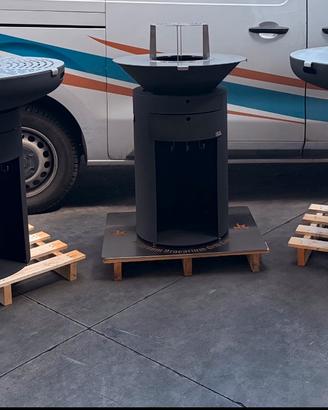 Barbecue diametro 900mm per feste