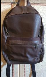 Zaino PIER ONE in ecopelle marrone 