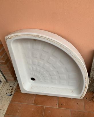 Piatto doccia angolare 80x80