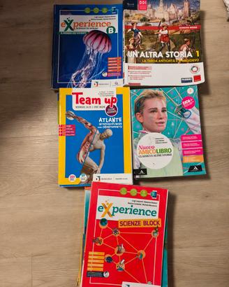 libri di prima e seconda media
