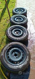 Cerchi + gomme invernali Fiat 500