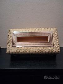 Scatola in legno porta tovaglioli